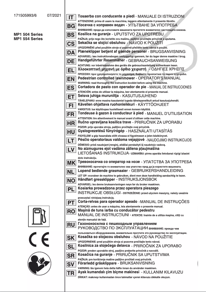 Page n°1 - Manuel utilisateur Stiga Combi 50 SVQ