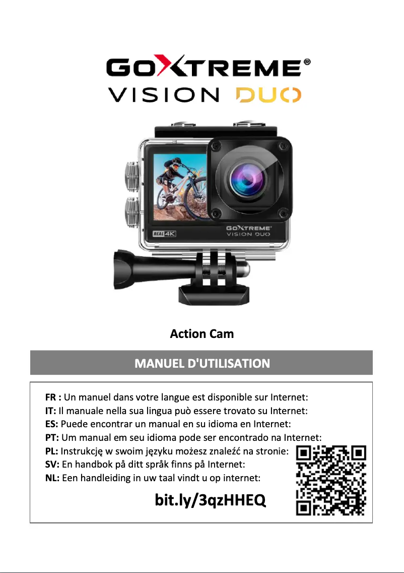 Image de la première page du manuel de l'appareil Vision Duo