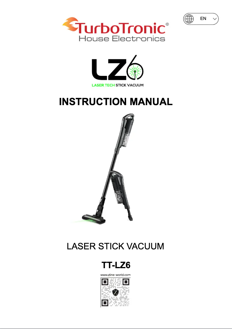 Image de la première page du manuel de l'appareil TT-ZL6