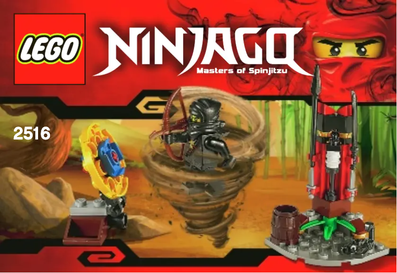 Page n°1 - Manuel utilisateur Lego Ninja Training Outpost