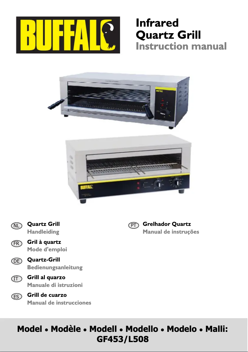 Page 1 de la notice Manuel utilisateur Buffalo GF453