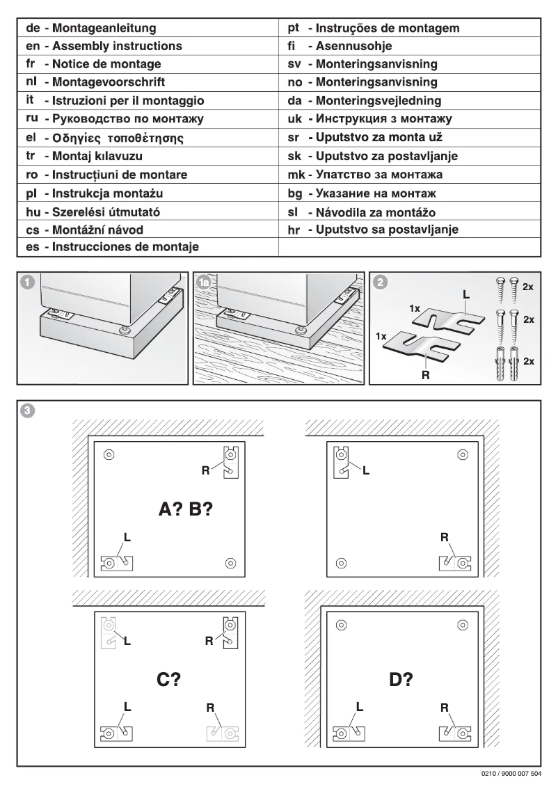 Page n°1 - Manuel utilisateur Neff Z7080X0