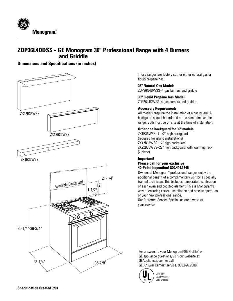 Imagen de la primera página del manual del dispositivo ZDP36L4DDSS