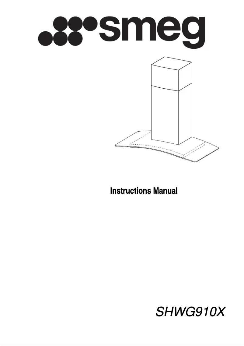 Image de la première page du manuel de l'appareil SHWG910X