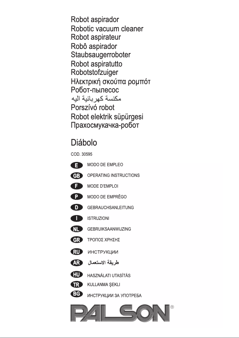 Imagen de la primera página del manual del dispositivo Diábolo