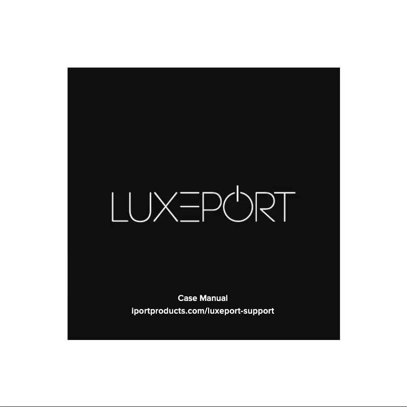 Page 1 de la notice Manuel utilisateur iPort 71011