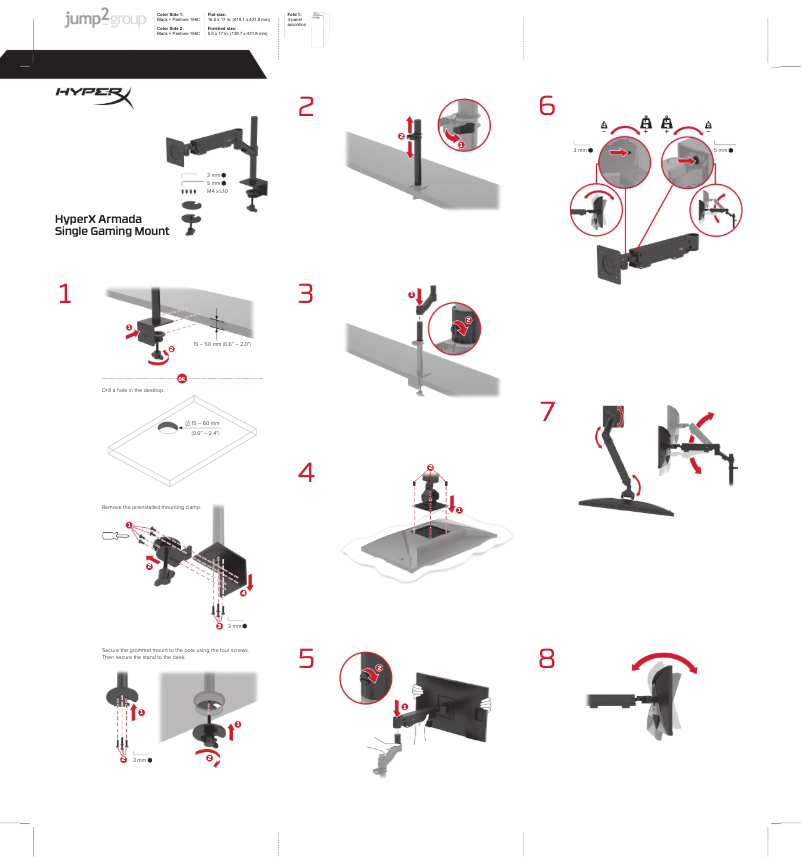 Page n°1 - Manuel utilisateur HyperX Armada