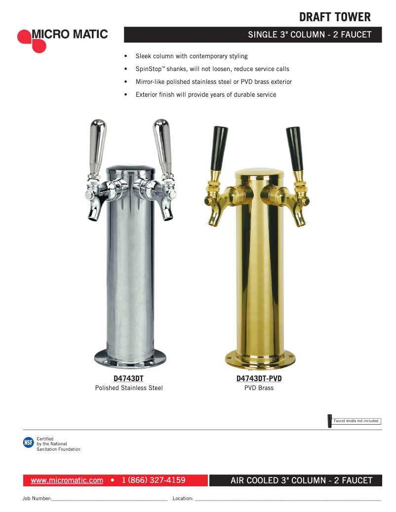 Página 1 del manual Manual de usuario Micro Matic D4743DT