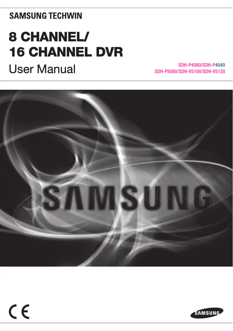 Page 1 de la notice Manuel utilisateur Samsung SDH-P4040