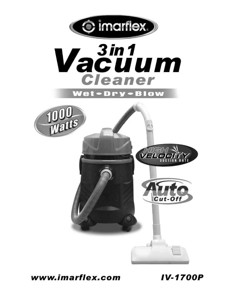 Página 1 del manual Manual de usuario Imarflex IV-1000WF