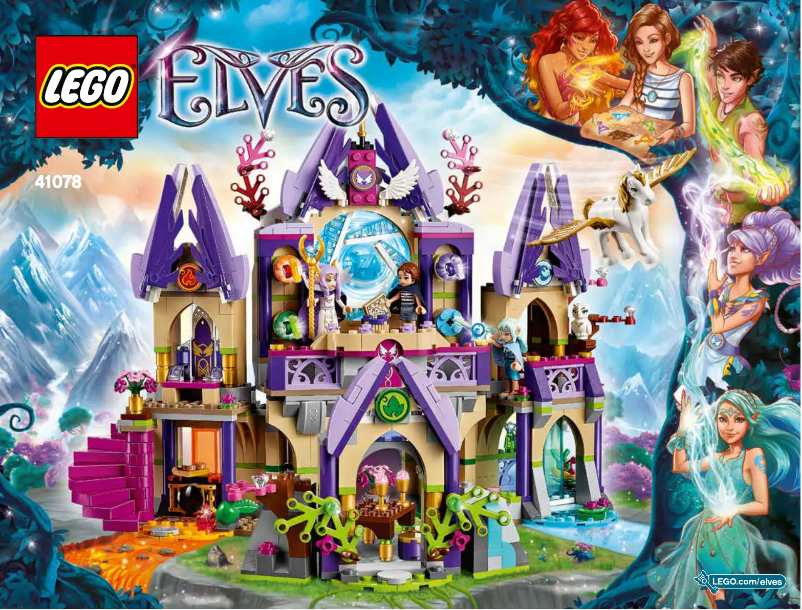 Page 1 de la notice Manuel utilisateur Lego Elves 41078
