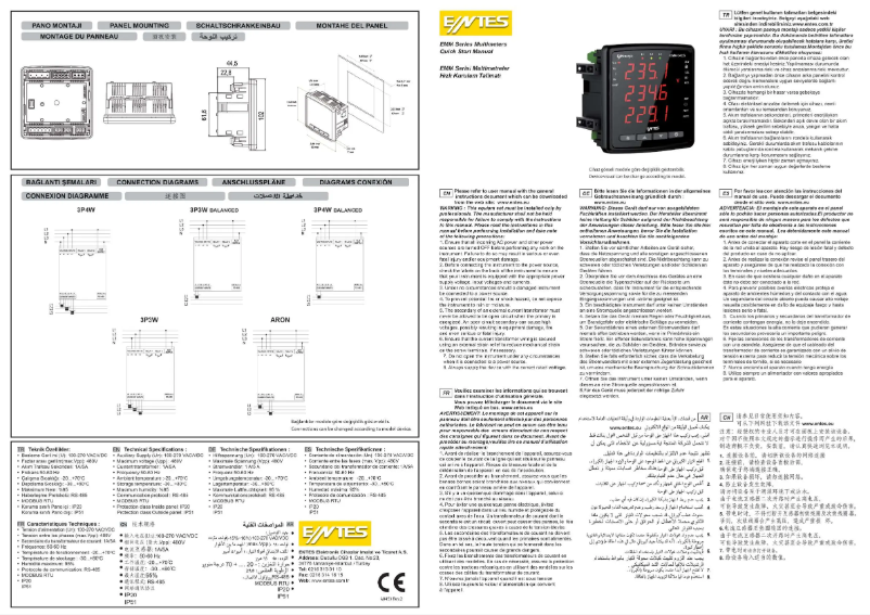 Page n°1 - Guide d'installation ENTES EMM-04CS
