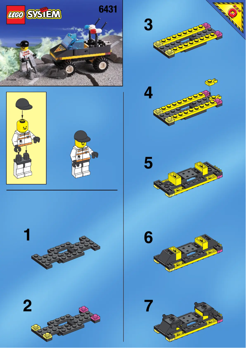 Página 1 del manual Manual de usuario Lego Res-Q Response 1