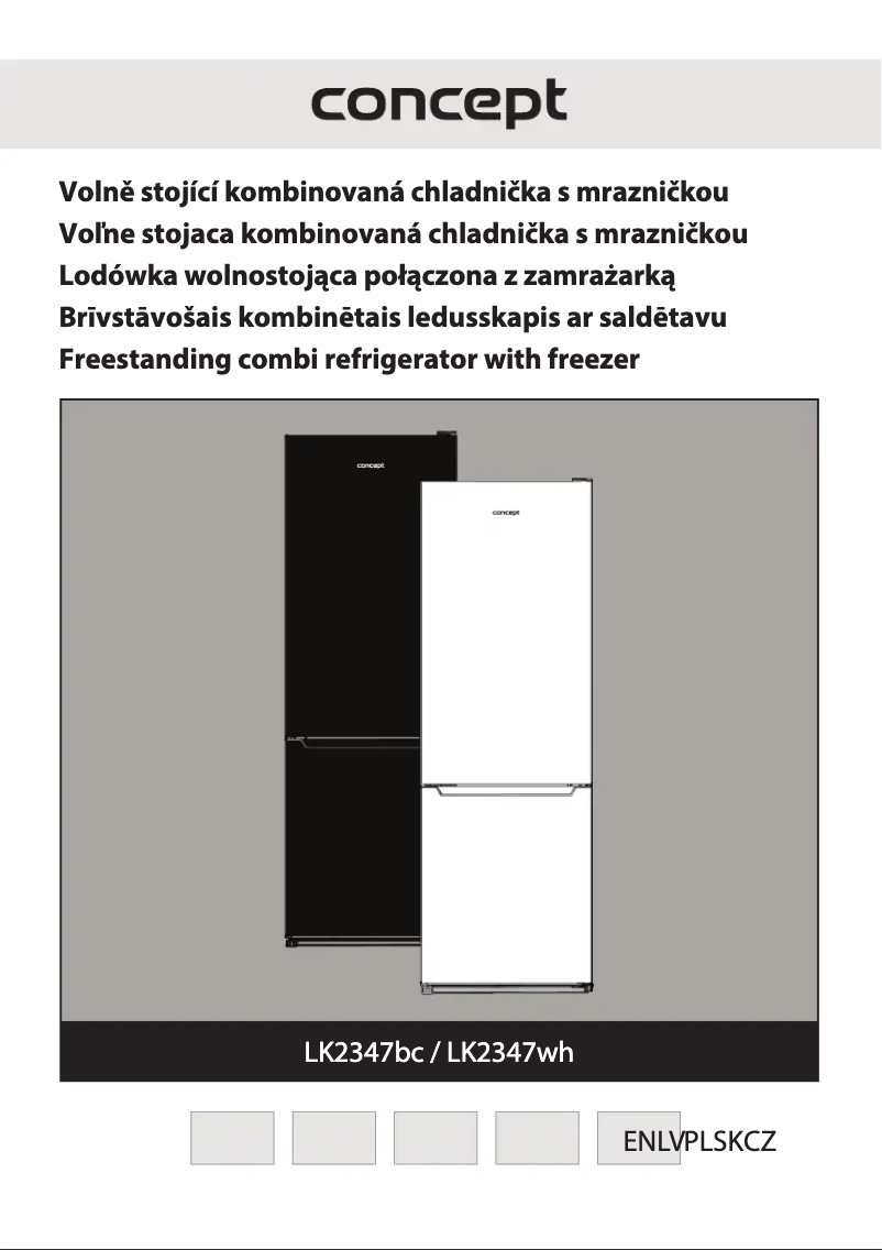 Image de la première page du manuel de l'appareil LK2347wh