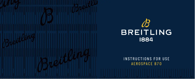 Image de la première page du manuel de l'appareil Aerospace B70 Orbiter