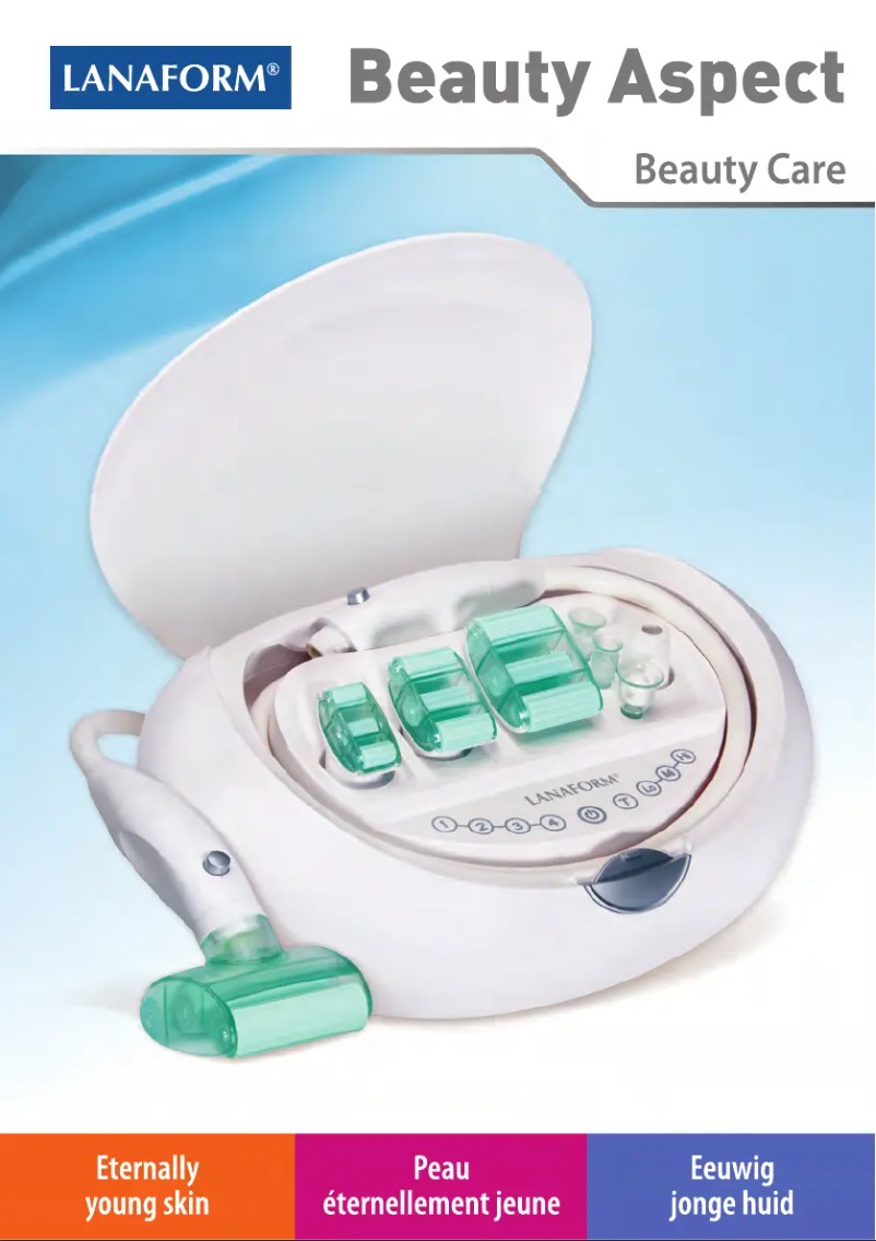 Page n°1 - Manuel utilisateur Lanaform Beauty Aspect