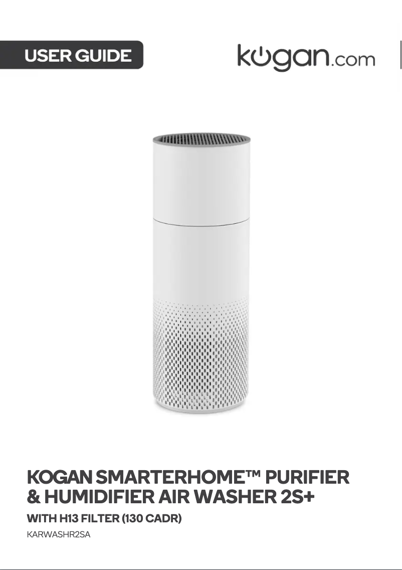 Page n°1 - Manuel utilisateur Kogan SmarterHome Air Washer 2S+
