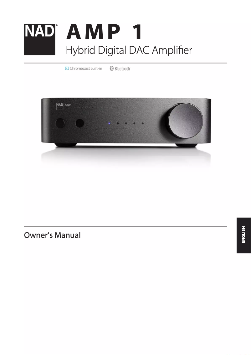 Image de la première page du manuel de l'appareil AMP1