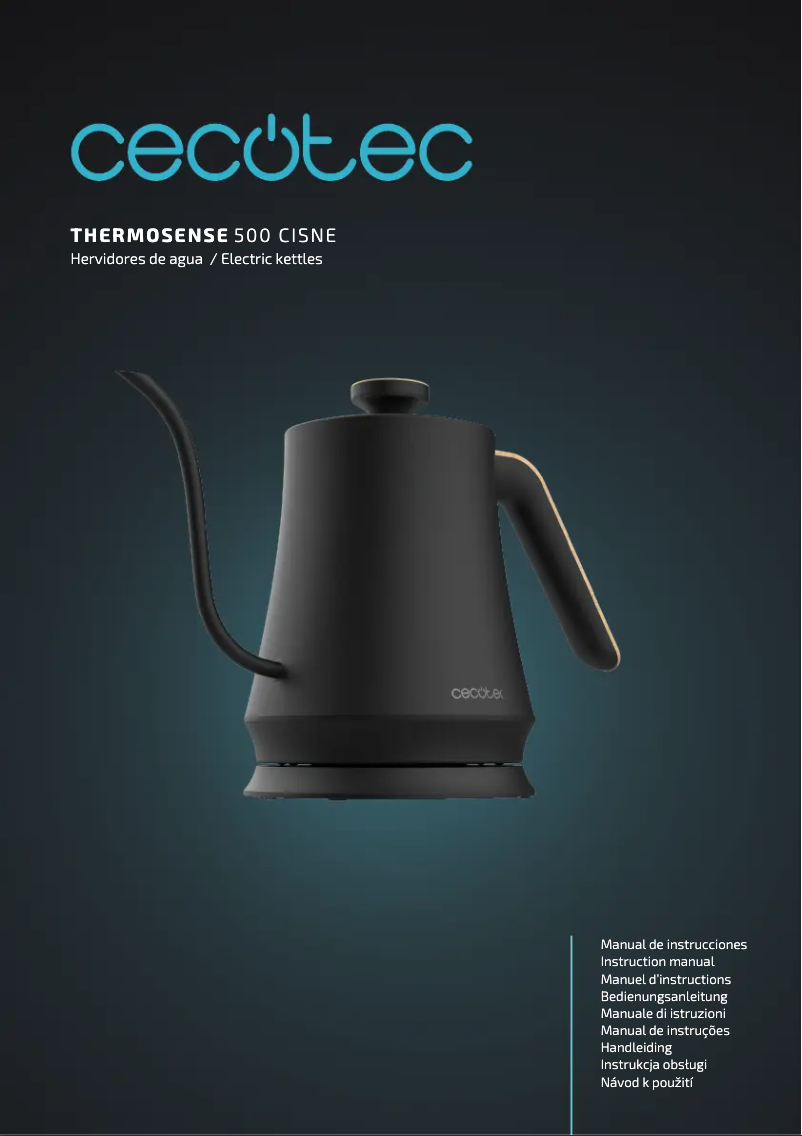 Page n°1 - Manuel utilisateur Cecotec Thermosense 500 Cisne