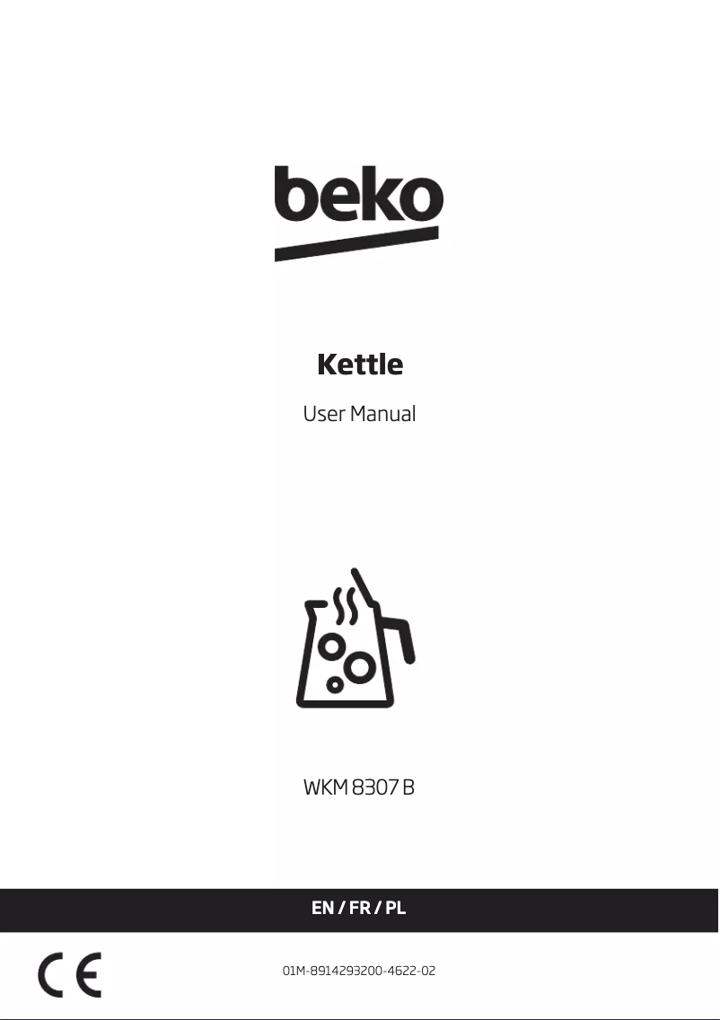 Page n°1 - Manuel utilisateur Beko WKM8307B