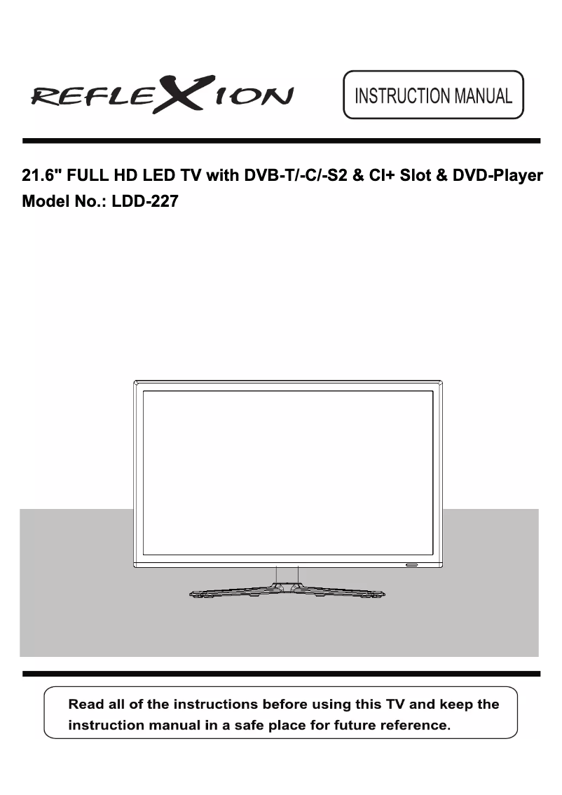 Image de la première page du manuel de l'appareil LDD-227