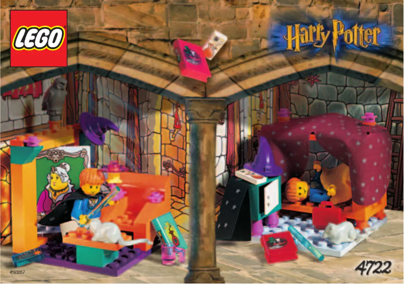 Page 1 de la notice Manuel utilisateur Lego Harry Potter 4722