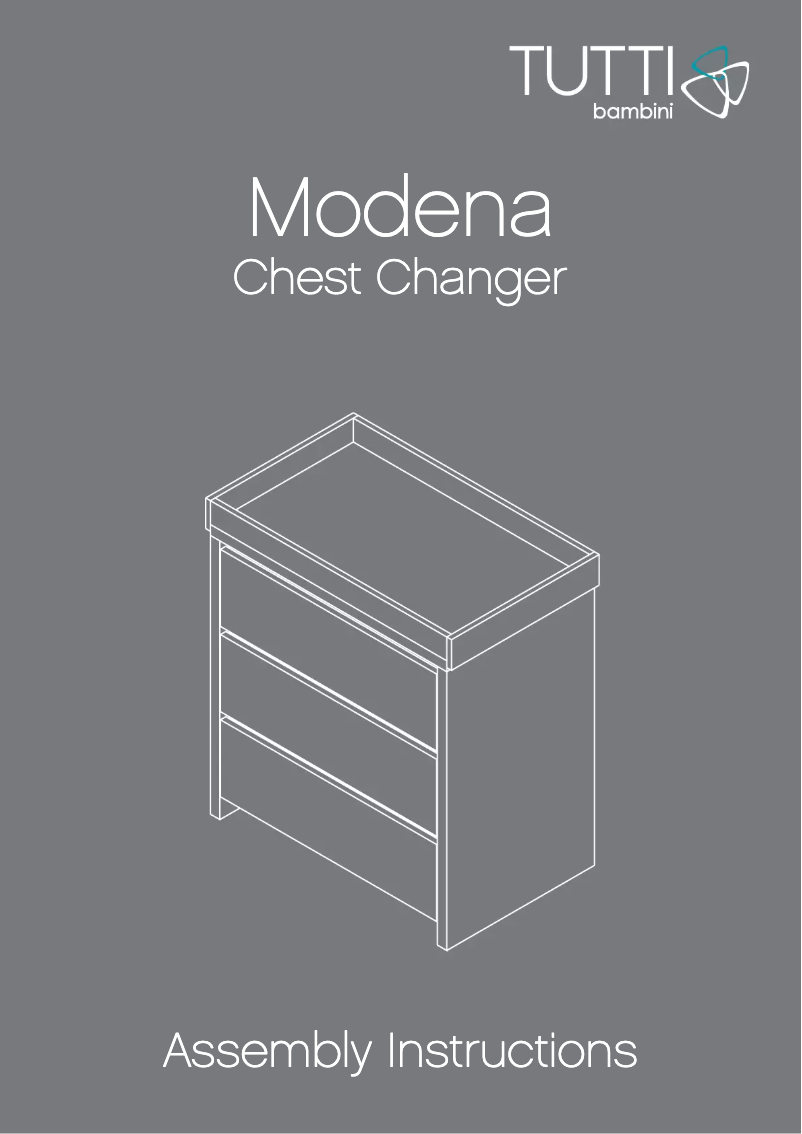 Page 1 de la notice Manuel utilisateur Tutti Bambini Modena