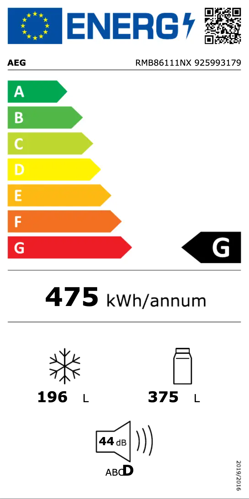 Image de la première page du manuel de l'appareil RMB86111NX