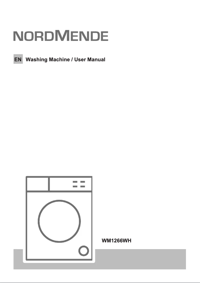 Page n°1 - Manuel utilisateur Nordmende WM1266WH