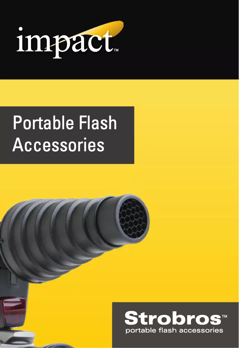 Image de la première page du manuel de l'appareil Strobros