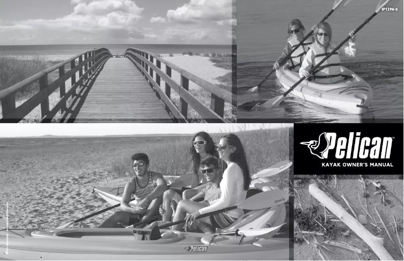 Image de la première page du manuel de l'appareil Sit-on-top Kayak