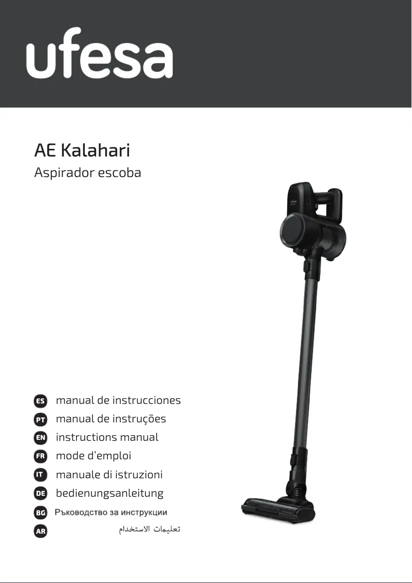 Image de la première page du manuel de l'appareil Kalahari