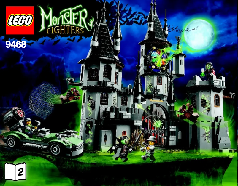 Page 1 de la notice Manuel utilisateur Lego Monster Fighters 9468