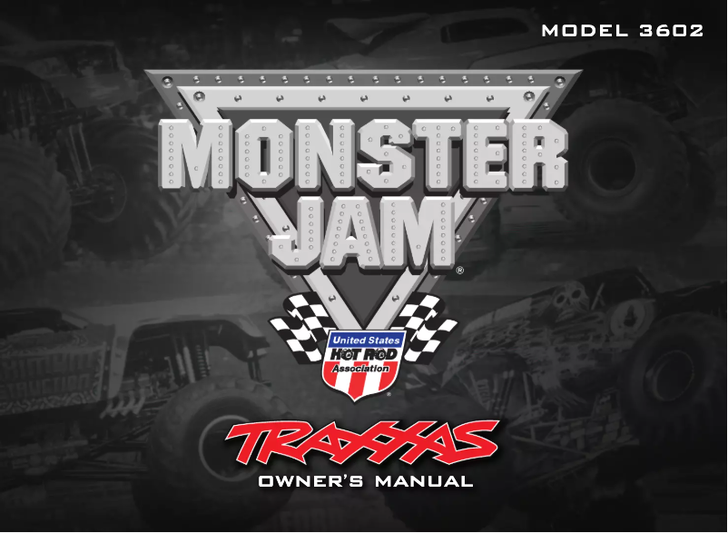 Page 1 de la notice Manuel utilisateur Traxxas Monster Jam