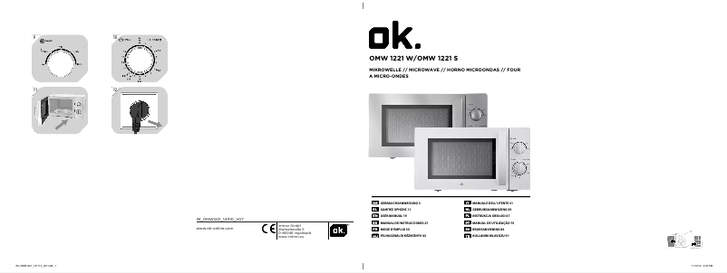 Page n°1 - Manuel utilisateur OK OMW 1221 W