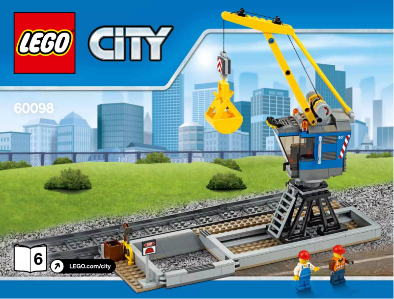 Page 1 de la notice Manuel utilisateur Lego City 60098