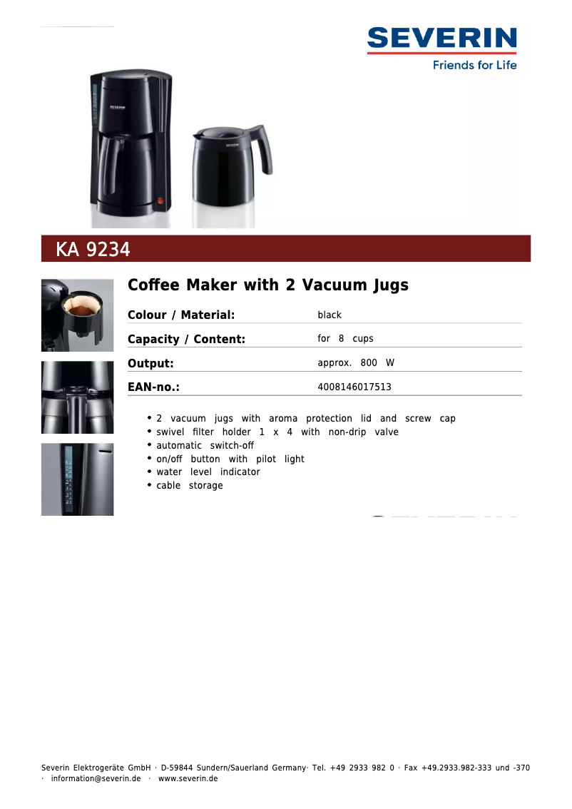 Image de la première page du manuel de l'appareil KA 9234