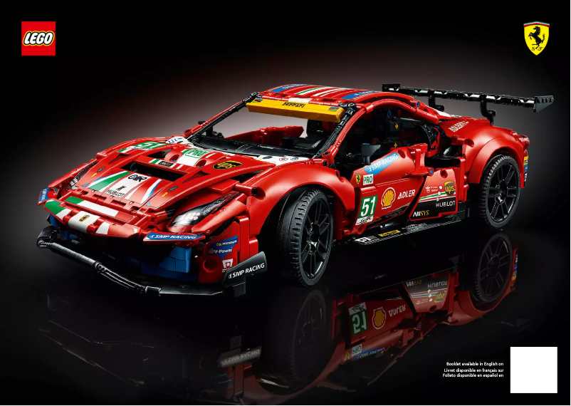 Page 1 de la notice Manuel utilisateur Lego Technic 42125