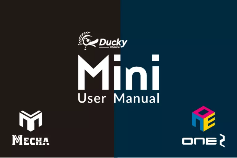 Image de la première page du manuel de l'appareil Mecha Mini