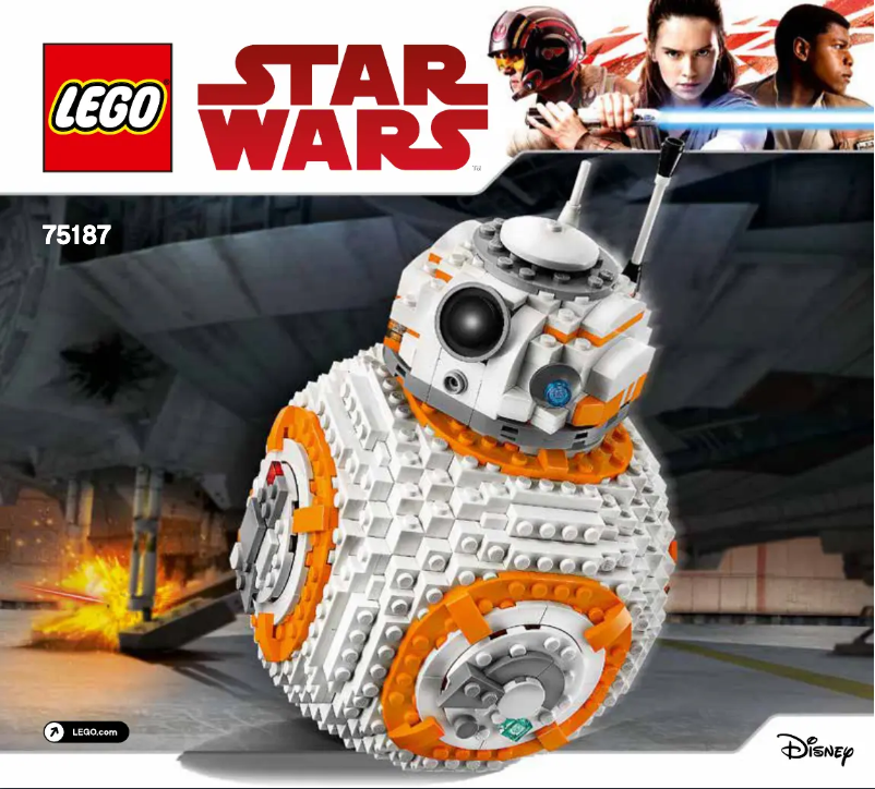 Page n°1 - Manuel utilisateur Lego Star Wars 75187