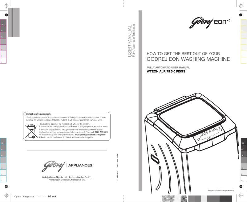 Page n°1 - Manuel utilisateur Godrej WTEON ALR 75 5.0 FISGS