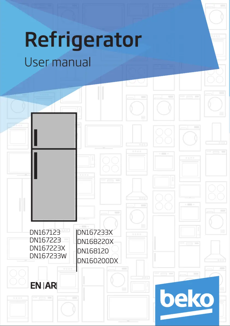 Image de la première page du manuel de l'appareil DN168120