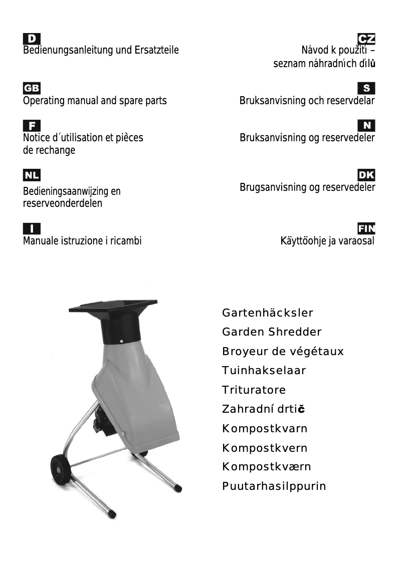 Page 1 de la notice Manuel utilisateur ATIKA BioTec 1600