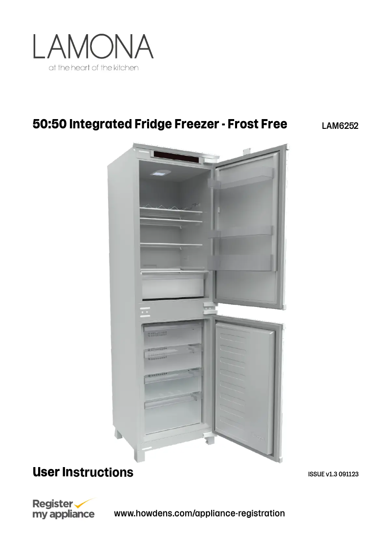 Page n°1 - Manuel utilisateur Lamona LAM6252