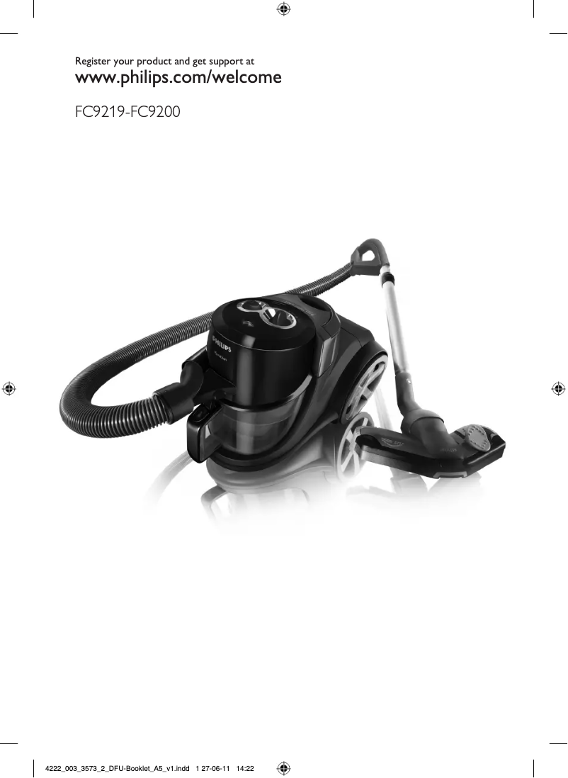 Página 1 del manual Manual de usuario Philips Marathon FC9202