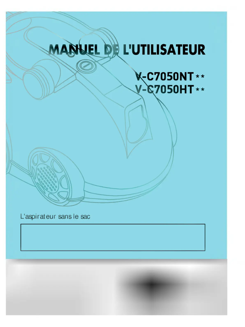 Page n°1 - Manuel utilisateur LG V-C7050HT