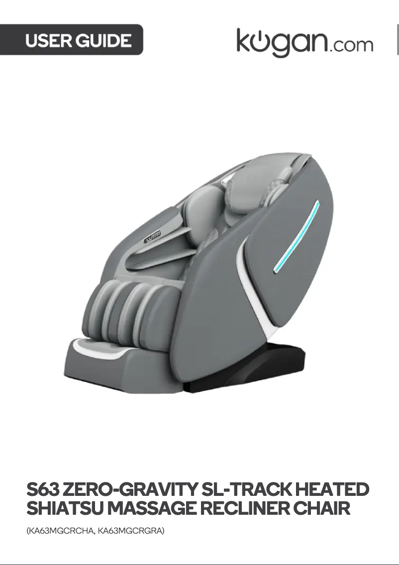 Page 1 de la notice Manuel utilisateur Kogan KA63MGCRGRA