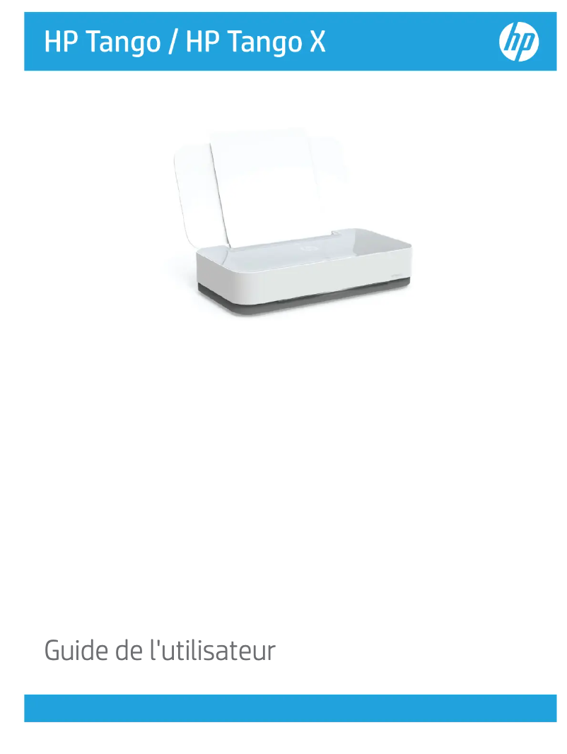 Page 1 de la notice Manuel utilisateur HP Tango