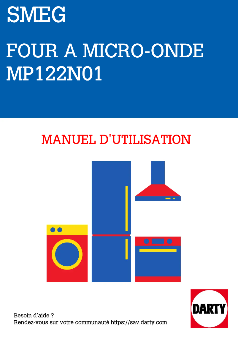 Image de la première page du manuel de l'appareil MP122N1