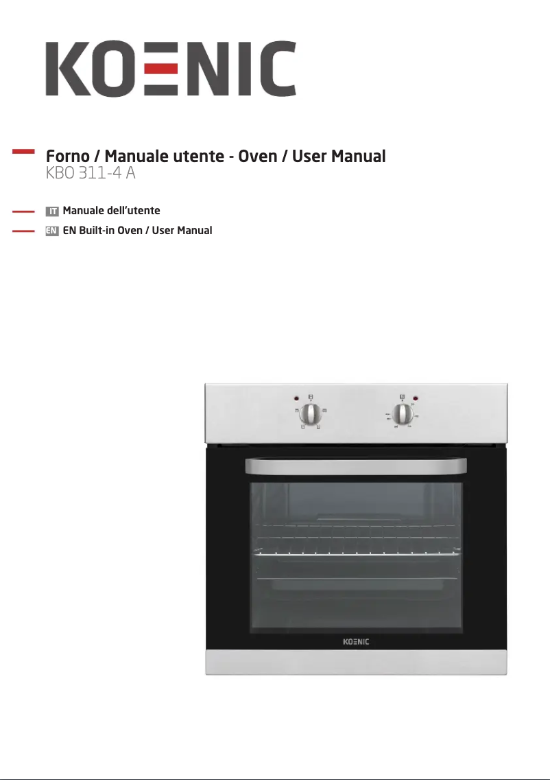 Imagen de la primera página del manual del dispositivo KBO 311-4 A